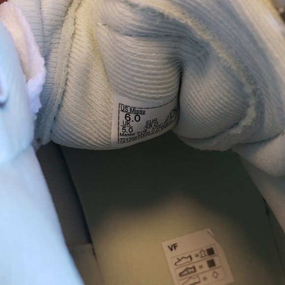 Vans Filmore Hi Top Platform Mint Green Sneakers NEW - Picture 5 of 6